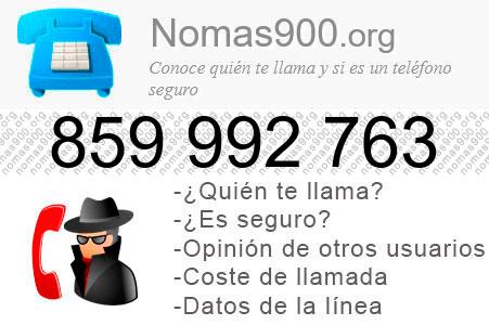Teléfono 859992763