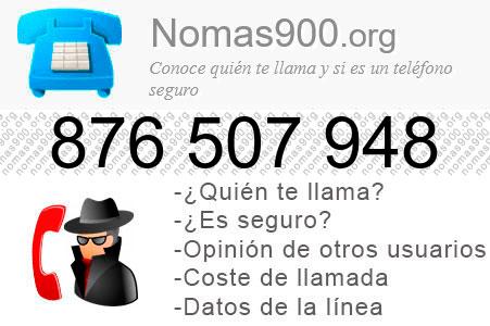 Teléfono 876507948