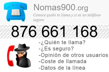 Teléfono 876661168
