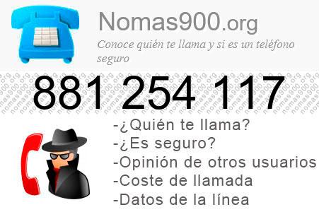 Teléfono 881254117