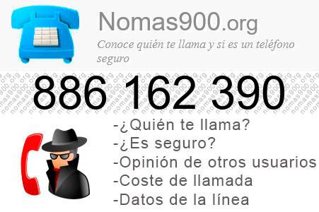 Teléfono 886162390