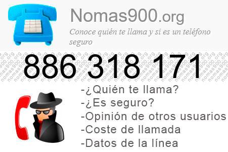 Teléfono 886318171