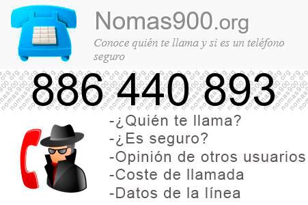 Teléfono 886440893