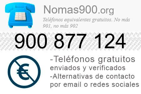 Teléfono 900877124