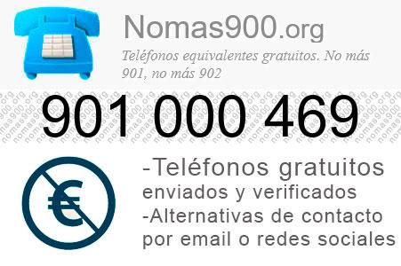 Teléfono 901000469