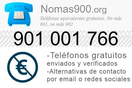 Teléfono 901001766