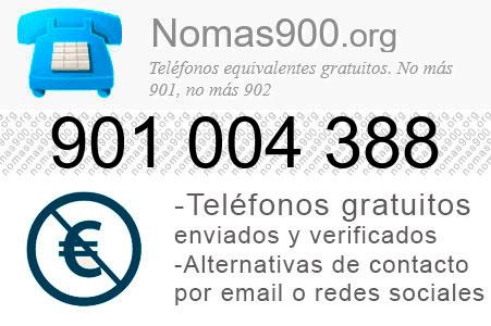 Teléfono 901004388