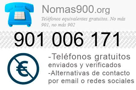Teléfono 901006171