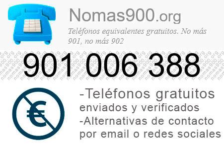 Teléfono 901006388
