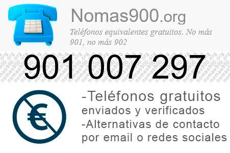 Teléfono 901007297