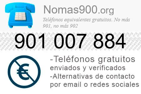 Teléfono 901007884