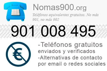 Teléfono 901008495