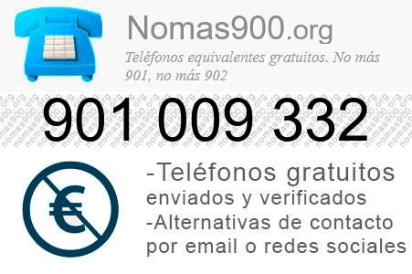 Teléfono 901009332