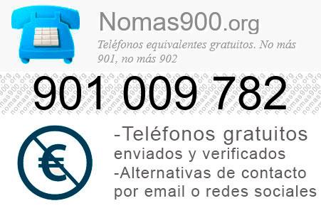 Teléfono 901009782