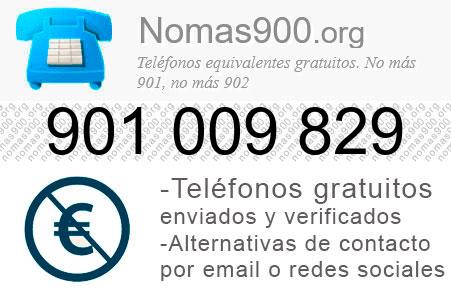 Teléfono 901009829