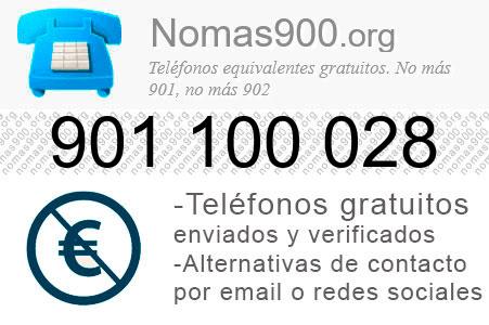 Teléfono 901100028