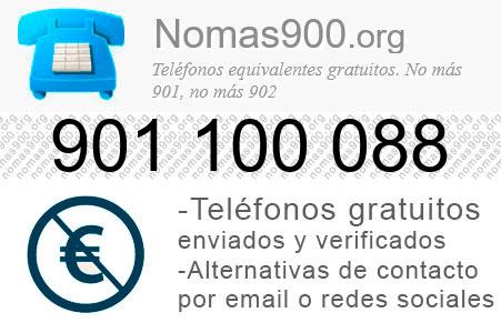 Teléfono 901100088