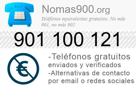 Teléfono 901100121