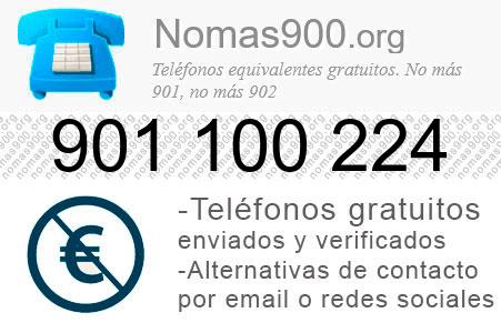 Teléfono 901100224