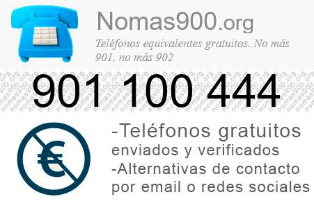 Teléfono 901100444