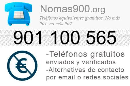 Teléfono 901100565