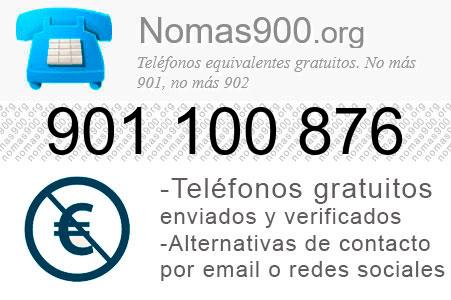 Teléfono 901100876