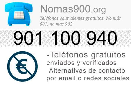 Teléfono 901100940