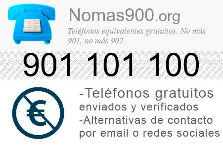 Teléfono 901101100