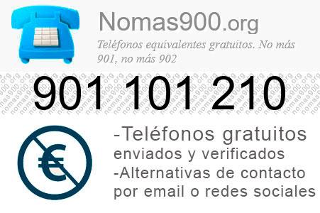 Teléfono 901101210