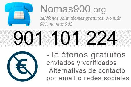 Teléfono 901101224