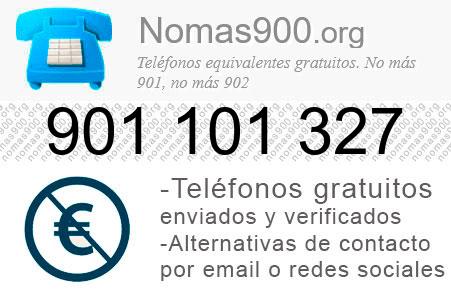 Teléfono 901101327