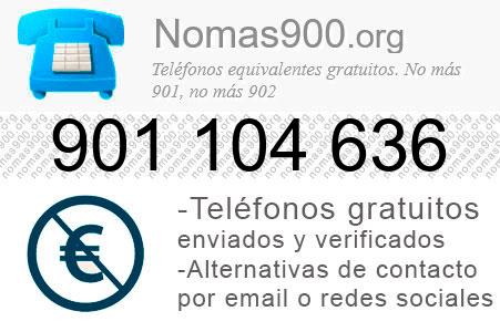 Teléfono 901104636