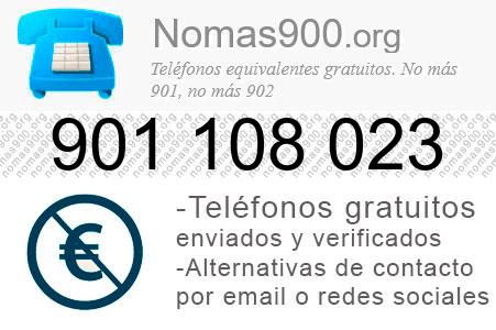 Teléfono 901108023