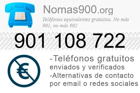 Teléfono 901108722