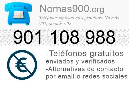 Teléfono 901108988