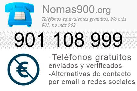 Teléfono 901108999
