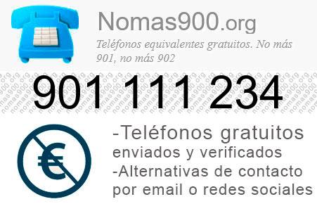 Teléfono 901111234