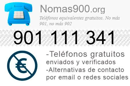 Teléfono 901111341