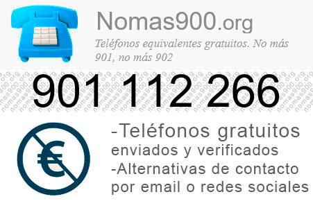 Teléfono 901112266