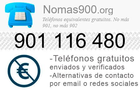 Teléfono 901116480