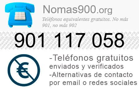 Teléfono 901117058