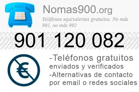 Teléfono 901120082