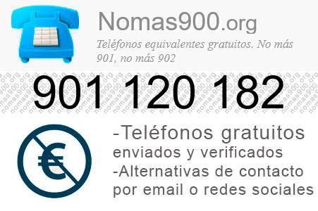 Teléfono 901120182