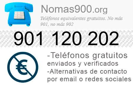 Teléfono 901120202
