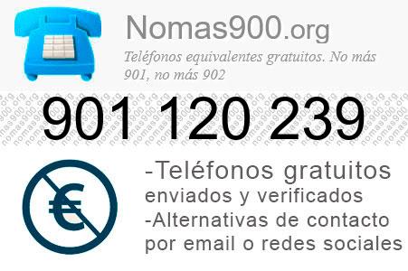 Teléfono 901120239