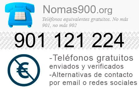 Teléfono 901121224