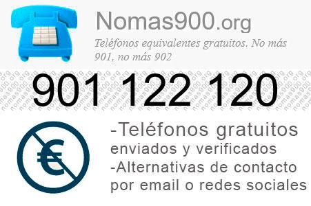Teléfono 901122120