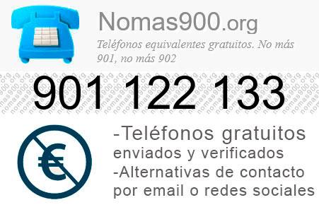 Teléfono 901122133