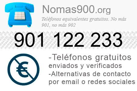 Teléfono 901122233