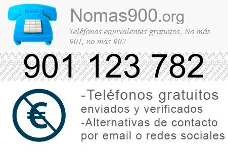 Teléfono 901123782